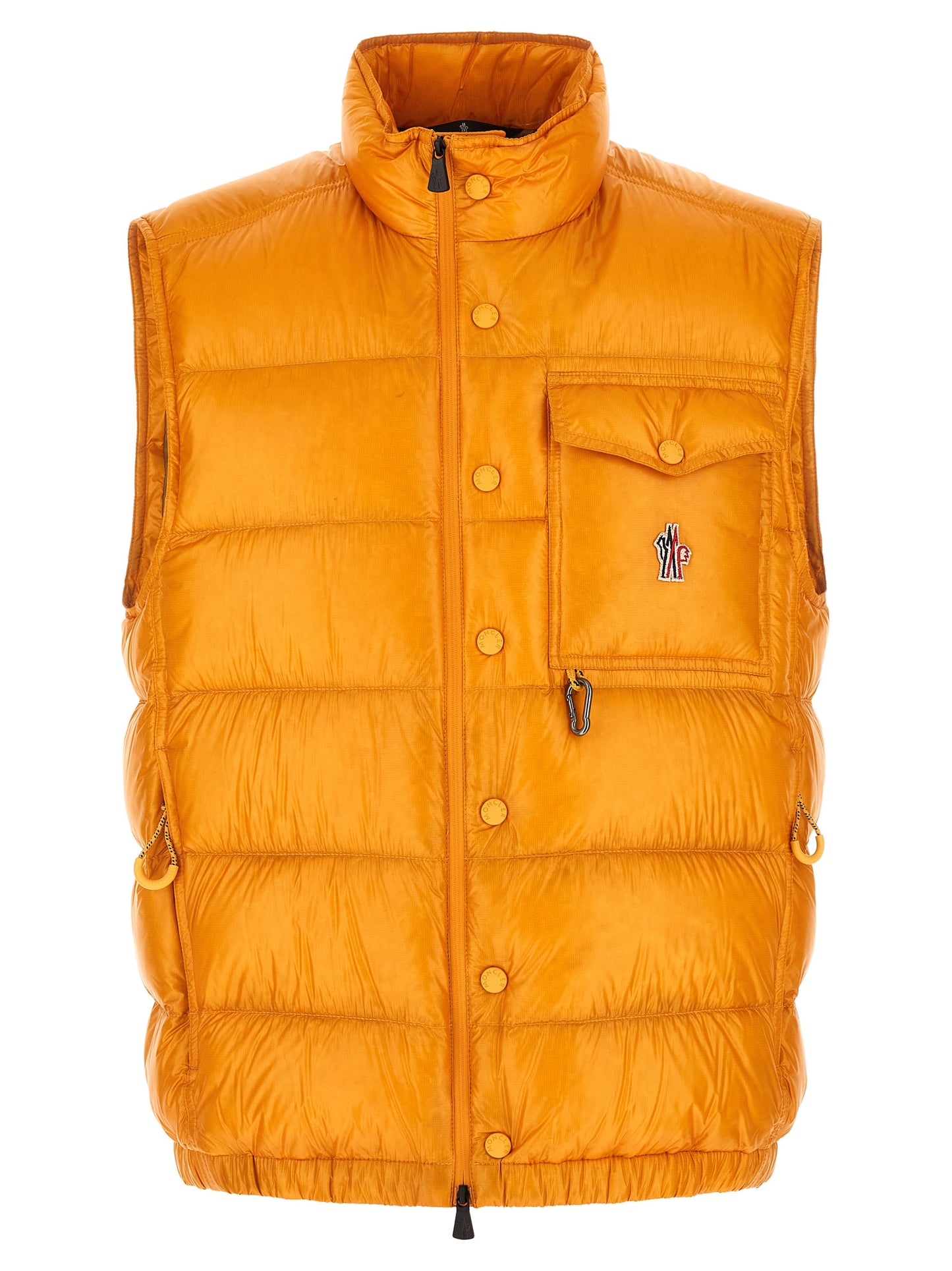 Chaleco bicolor de poliéster Moncler Grenoble
