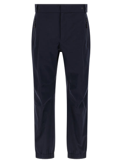 Moncler Grenoble Blue Polyamide Jogger Pants