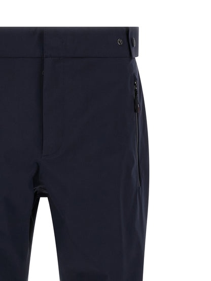 Moncler Grenoble Blue Polyamide Jogger Pants