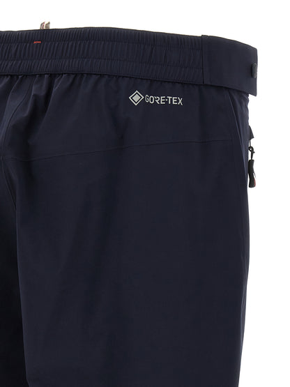 Moncler Grenoble Blue Polyamide Jogger Pants