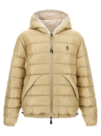 Chaqueta Moncler Grenoble de caparazón de poliamida beige