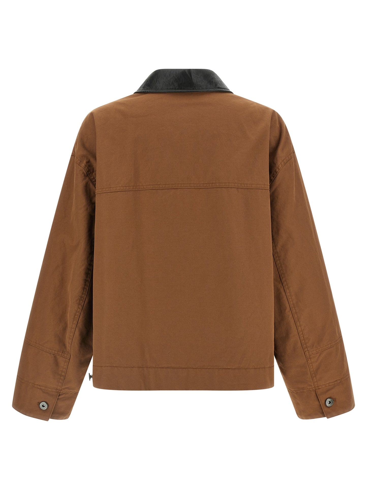 Chaqueta Larga Max Mara de Algodón Marrón