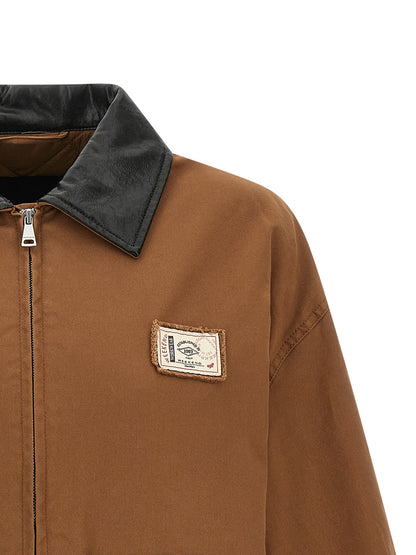 Chaqueta Larga Max Mara de Algodón Marrón