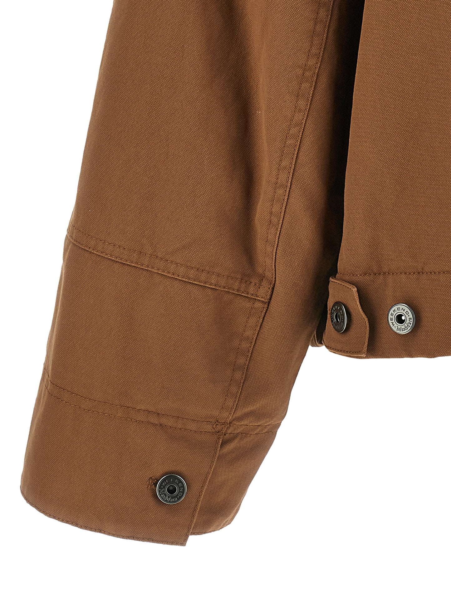 Chaqueta Larga Max Mara de Algodón Marrón