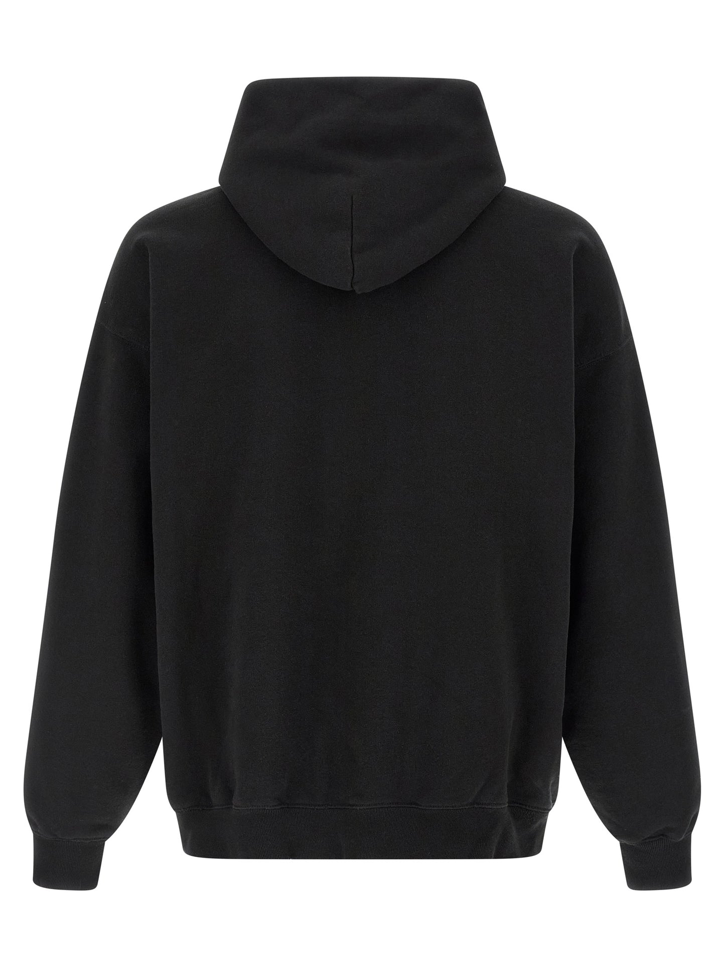 Balenciaga Intense Black Cotton Hoodie