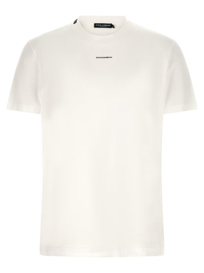 T-shirt en coton blanc Dolce & Gabbana
