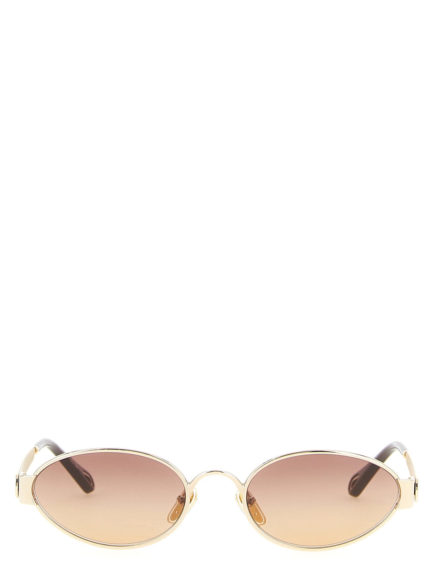 Gafas de sol Chloé de metal multicolor