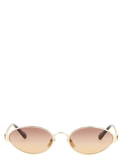 Gafas de sol Chloé de metal multicolor