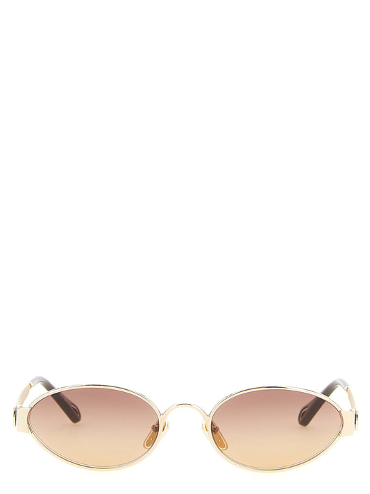 Gafas de sol Chloé de metal multicolor