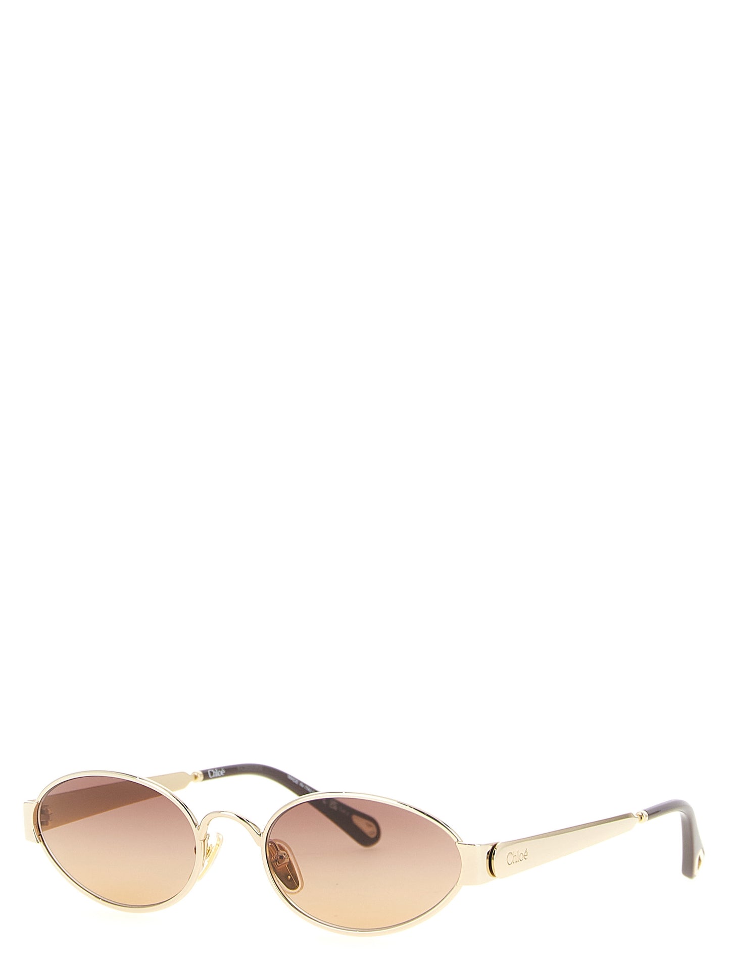 Gafas de sol Chloé de metal multicolor