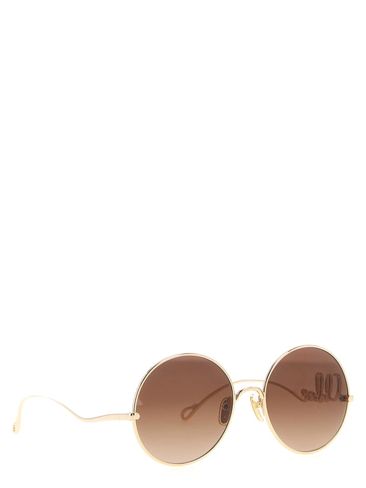 Gafas de sol Chloé de metal multicolor
