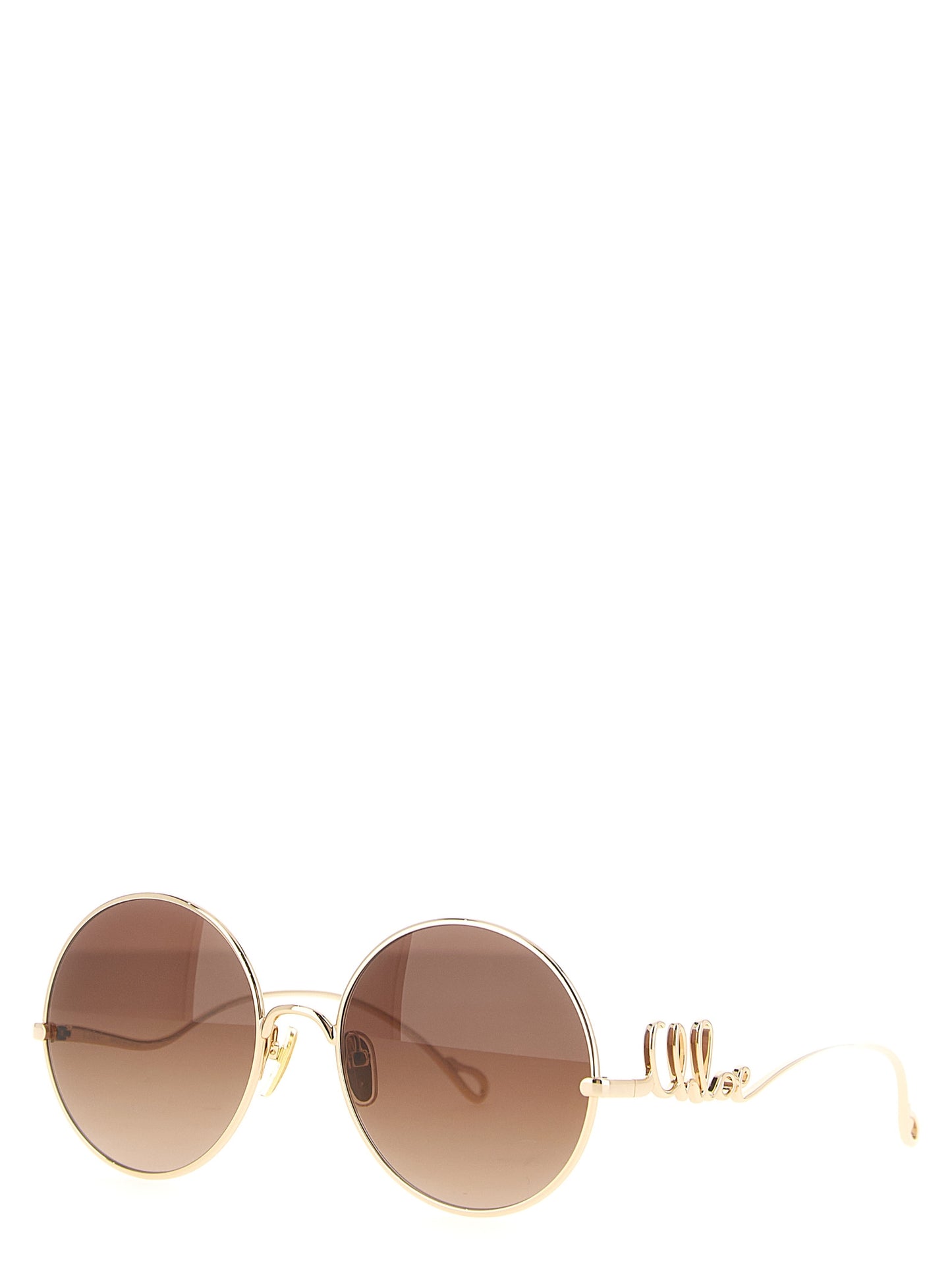 Gafas de sol Chloé de metal multicolor