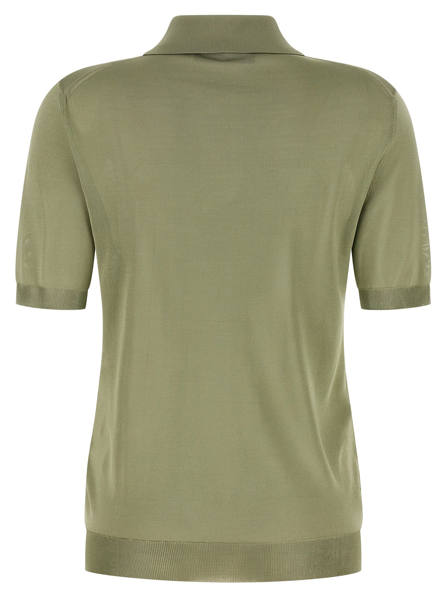 Polo bicolore Fendi en viscose