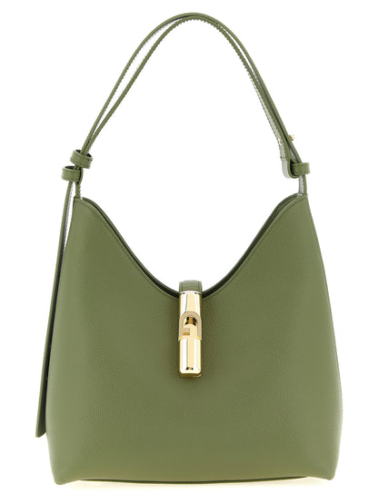 Bolso de hombro Furla bicolor de piel de becerro