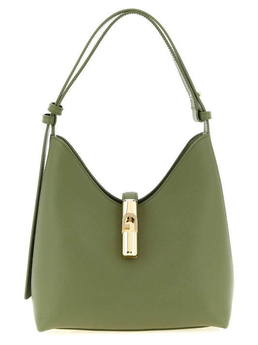 Bolso de hombro Furla bicolor de piel de becerro