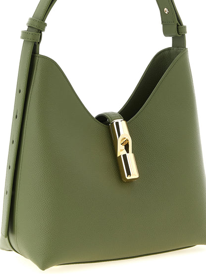 Bolso de hombro Furla bicolor de piel de becerro