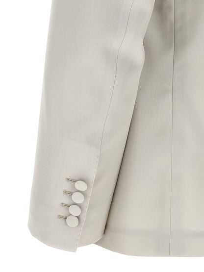 Blazer Dolce & Gabbana de lana virgen gris