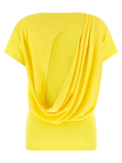 Camiseta Jacquemus bicolor de viscosa