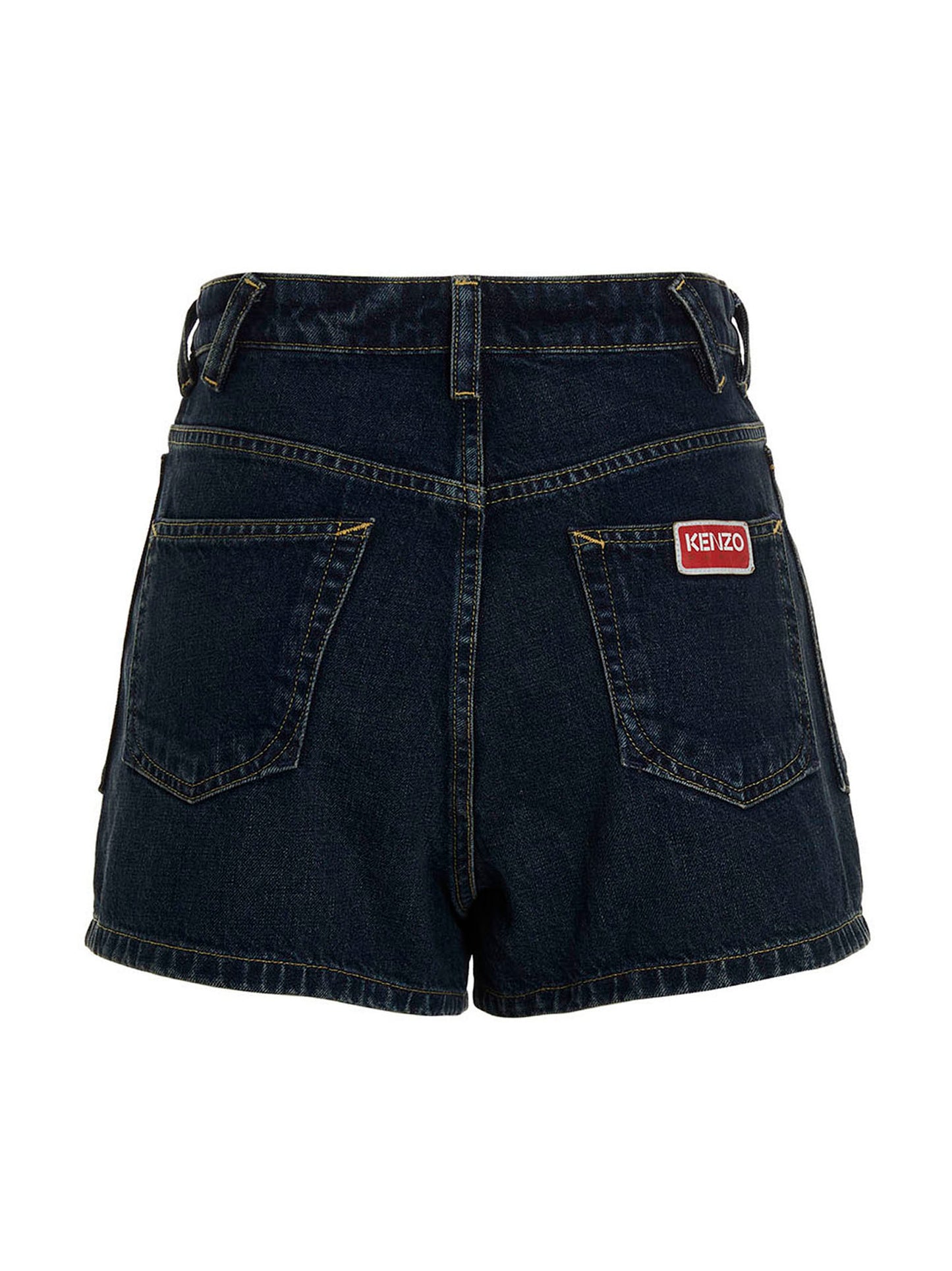 Bermudas de algodón azul Kenzo