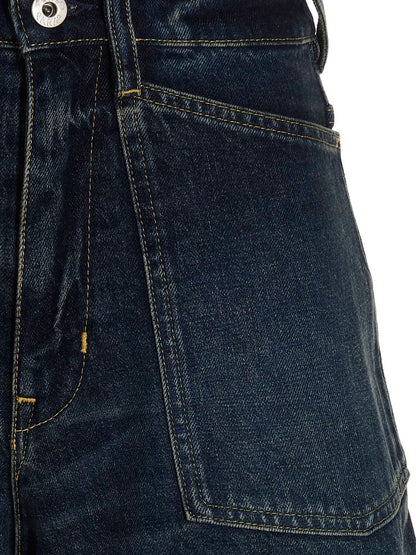 Bermudas de algodón azul Kenzo