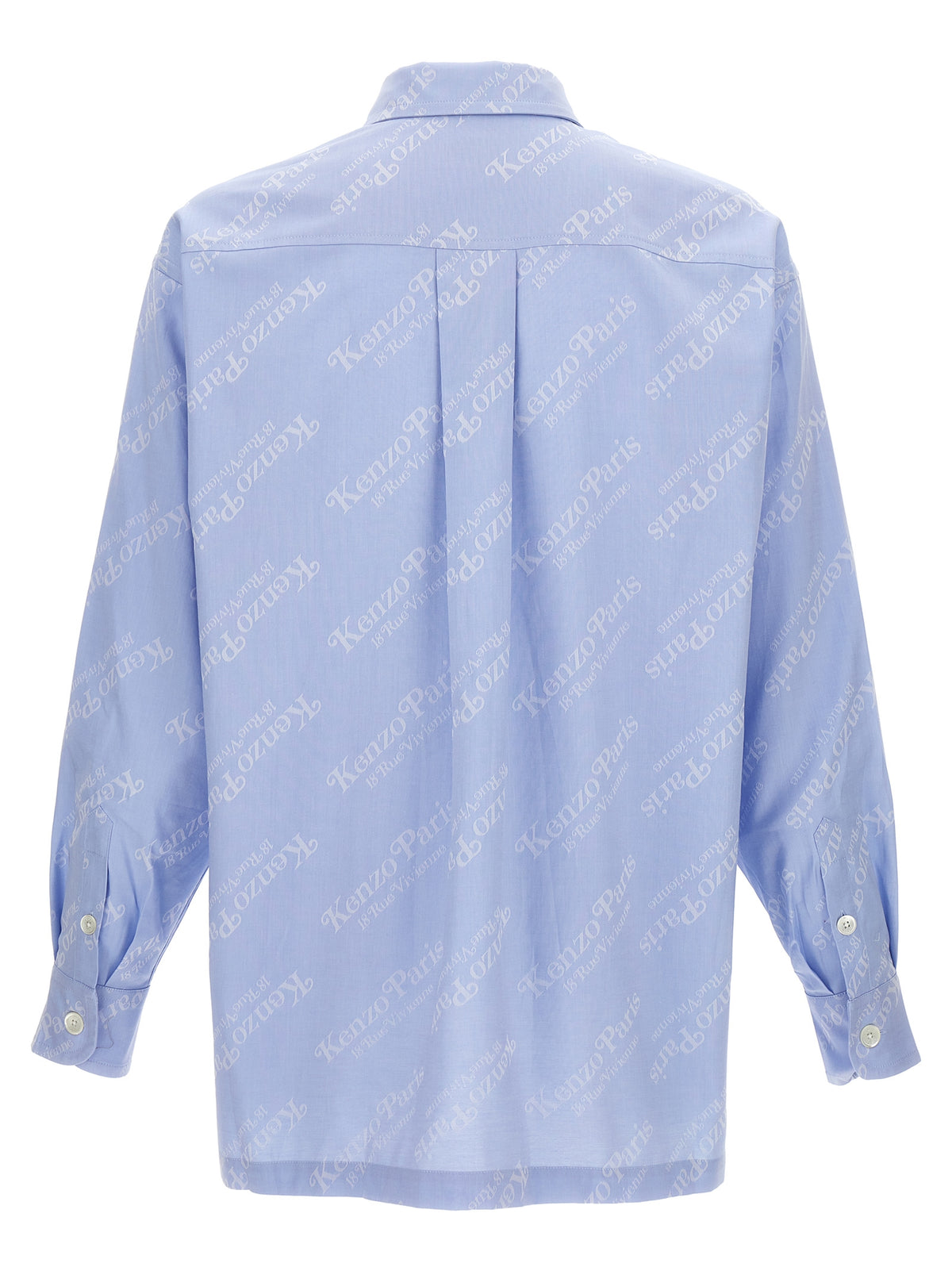 Chemisier Kenzo en coton bleu Collection Verdy