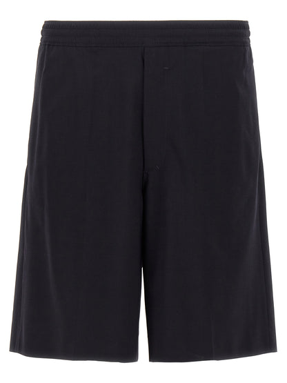 Short bermuda Givenchy bleu en élasthanne