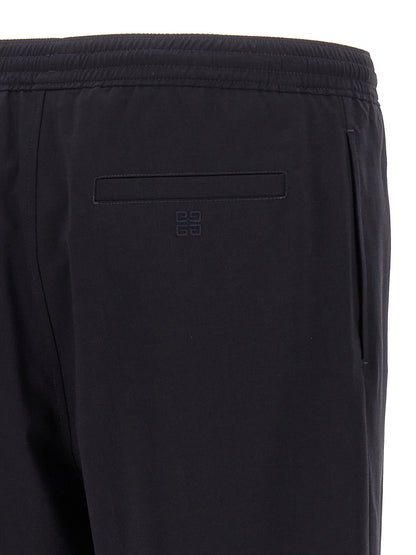 Short bermuda Givenchy bleu en élasthanne
