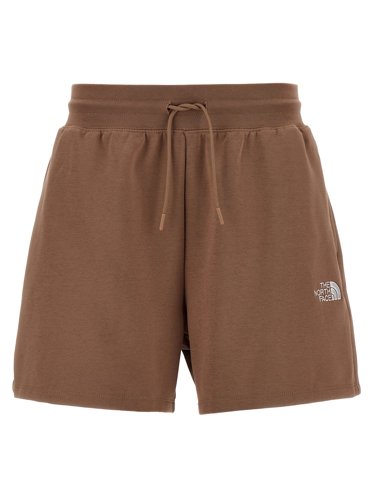 Short en coton The North Face marron modèle Simple Dome