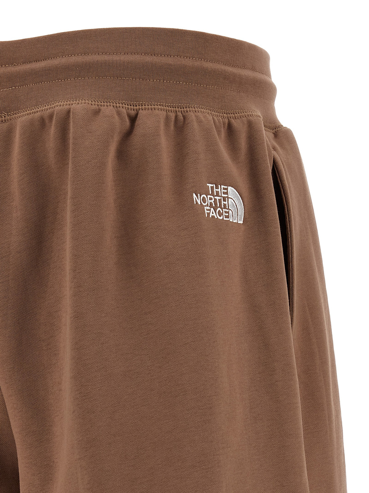 Short en coton The North Face marron modèle Simple Dome