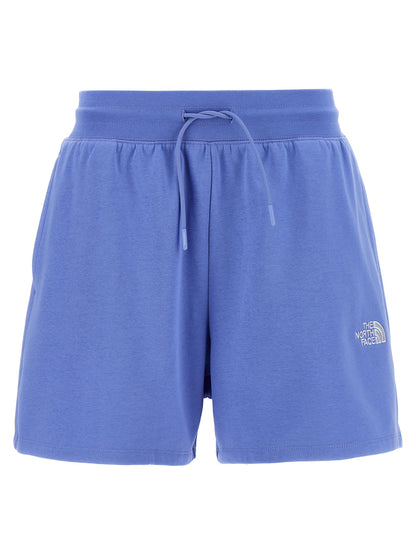The North Face Short Bermuda en coton bleu clair