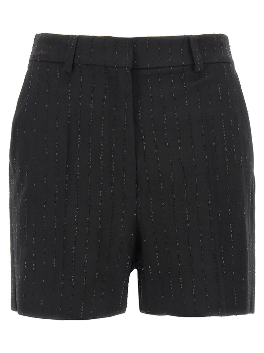 Max Mara Bermuda de lana virgen negras
