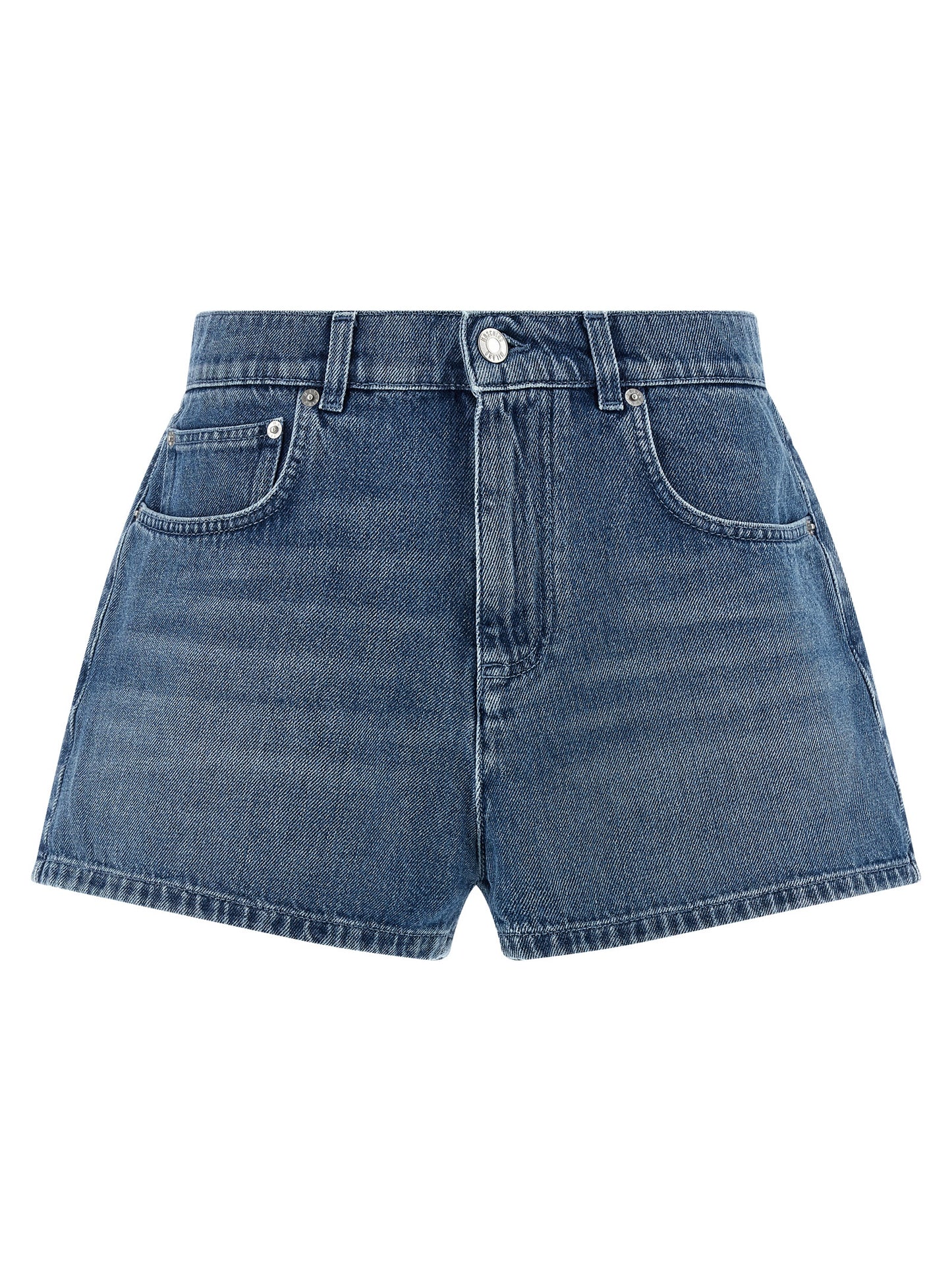 Pantalones cortos bermudas Moschino de algodón azul