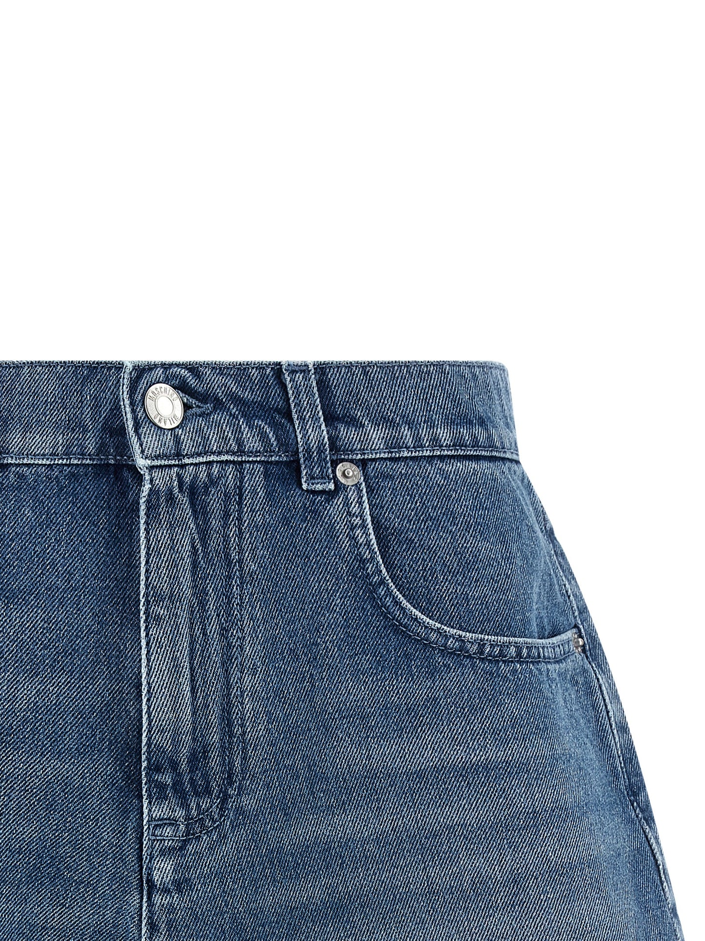 Pantalones cortos bermudas Moschino de algodón azul