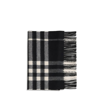 Bufanda de cachemir negra Burberry