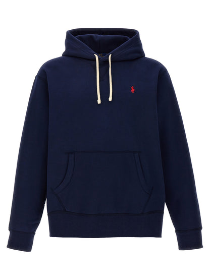 Polo Ralph Lauren Sweat-shirt classique en coton bleu