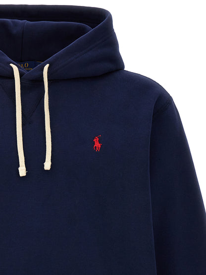 Polo Ralph Lauren Sweat-shirt classique en coton bleu