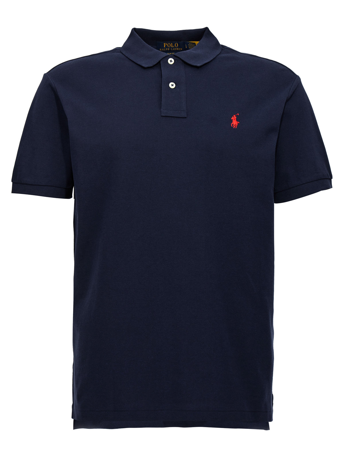 Polo Ralph Lauren Camiseta Polo Slim Fit De Algodón Azul
