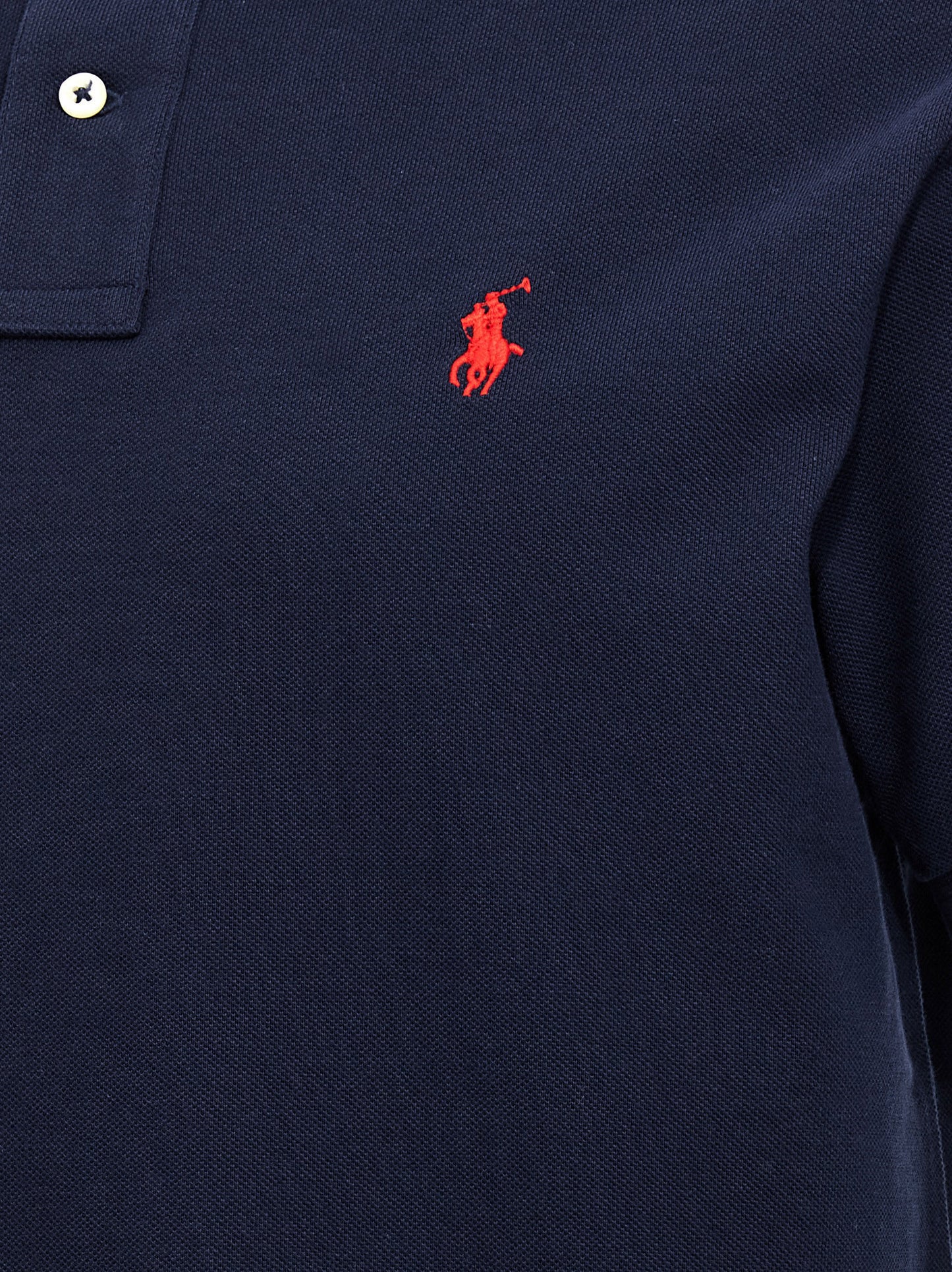 Polo Ralph Lauren Camiseta Polo Slim Fit De Algodón Azul