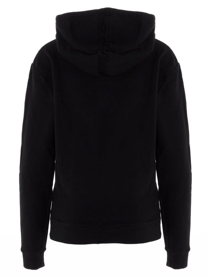 Sweat-shirt Saint Laurent en coton noir, confortable et doux