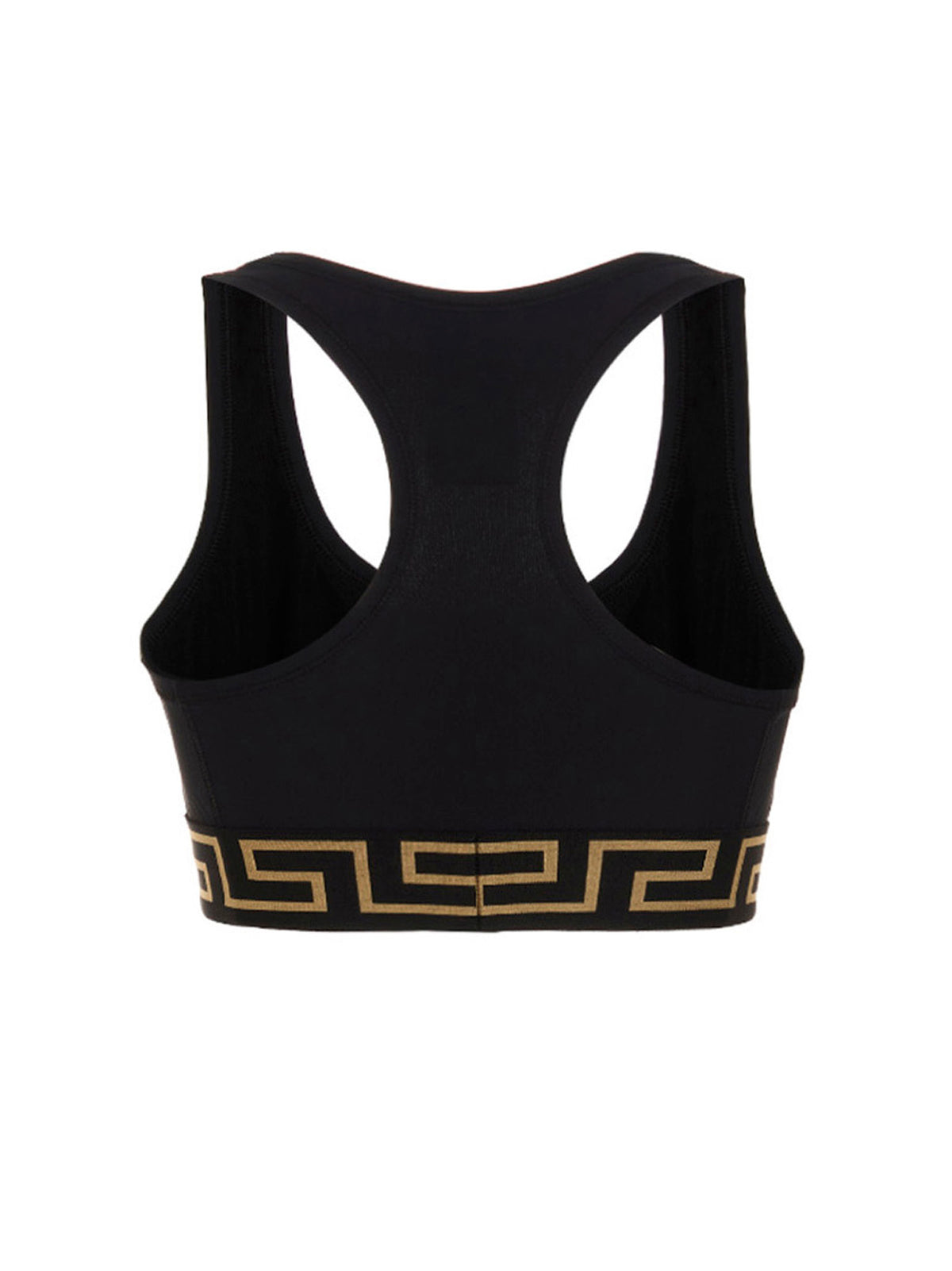 Haut de sport Versace noir en polyamide - Coupe ajustée
