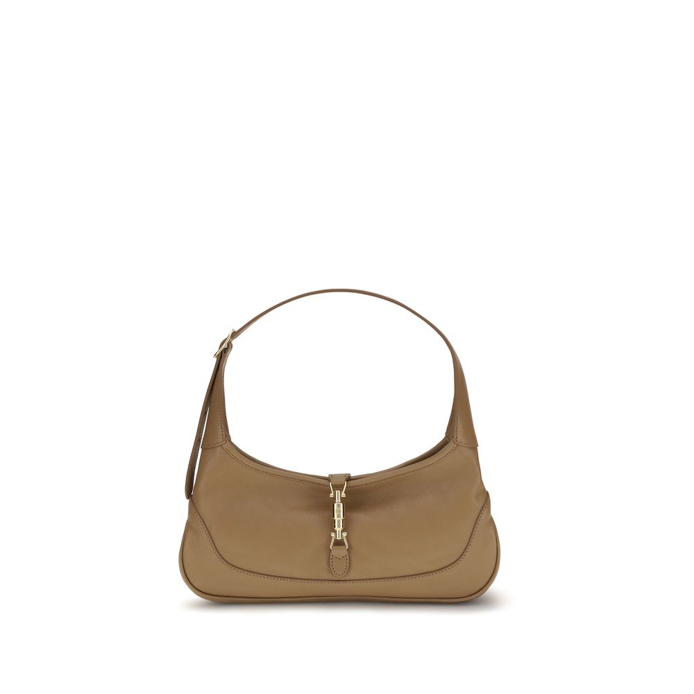Bolso de mano Gucci de piel de cabra beige