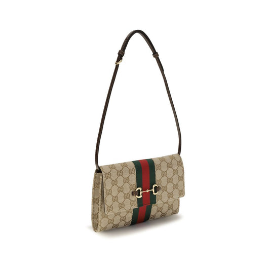 Billetera Gucci de poliéster marrón