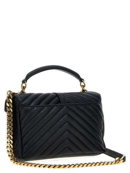 Bandolera Saint Laurent de piel de becerro negra