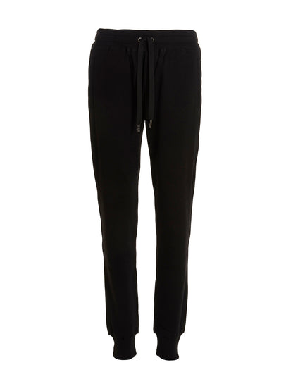 Pantalon de jogging en coton noir sportif Dolce & Gabbana