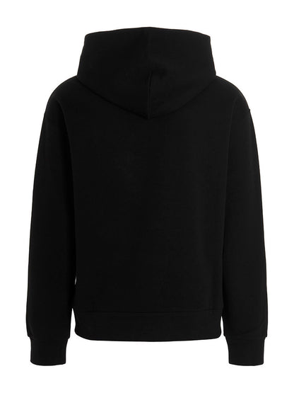 Dolce & Gabbana Black Cotton Sweatshirt For Comfortable Wear