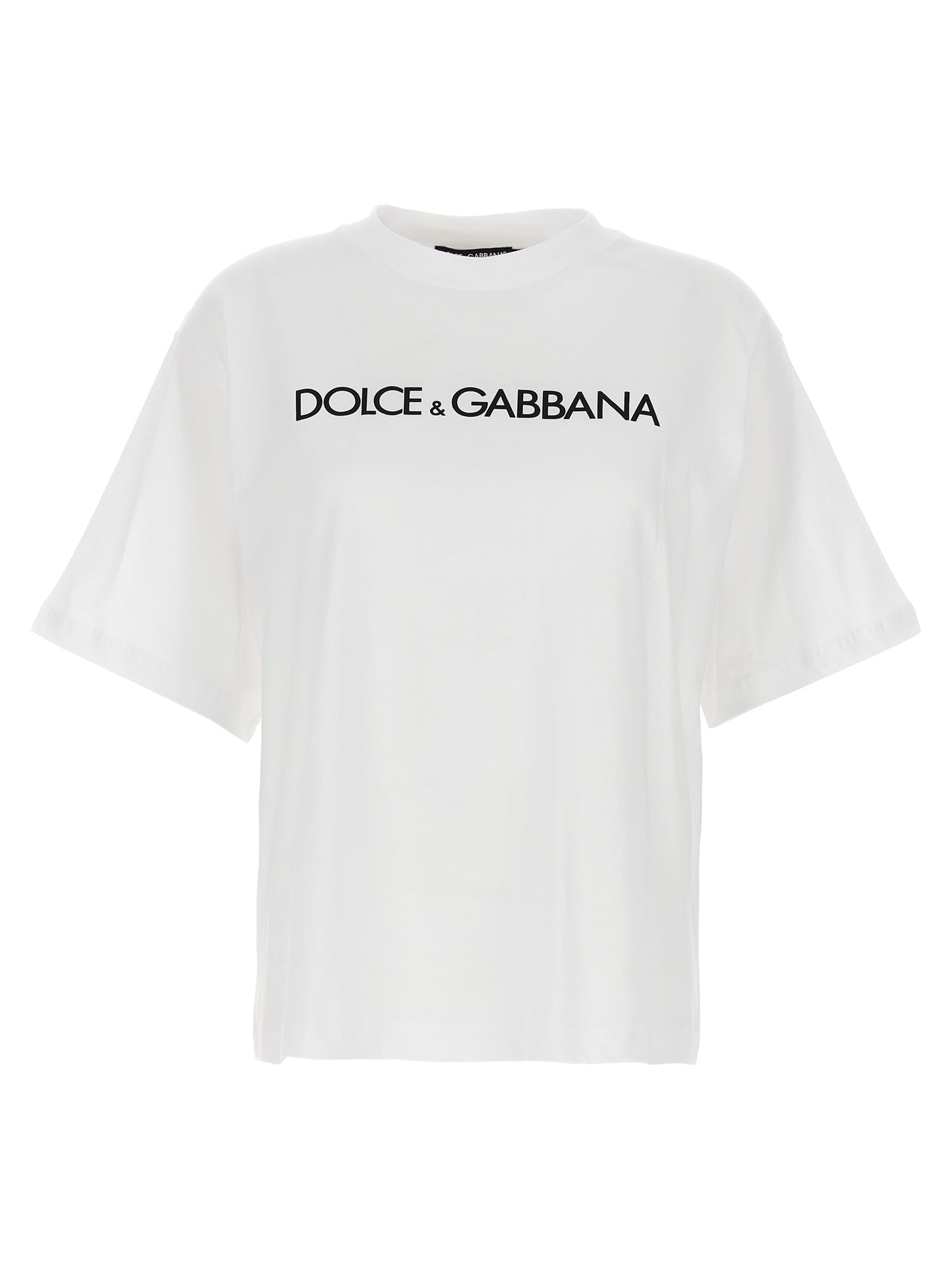 T-shirt en coton blanc Dolce & Gabbana