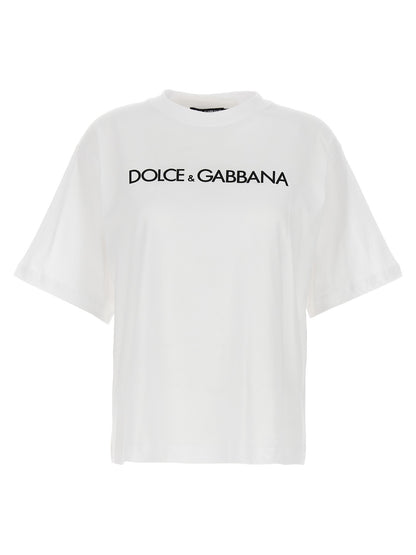 T-shirt en coton blanc Dolce & Gabbana
