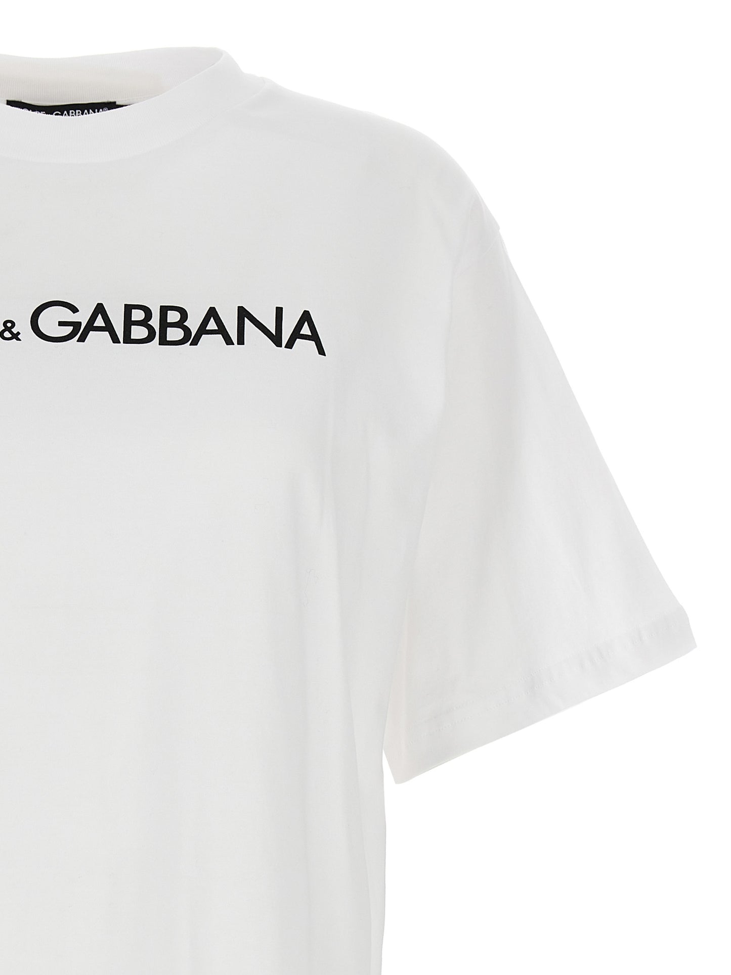 T-shirt en coton blanc Dolce & Gabbana
