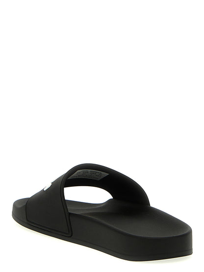 Balenciaga Sandalias Deslizantes De Plástico Bicolor