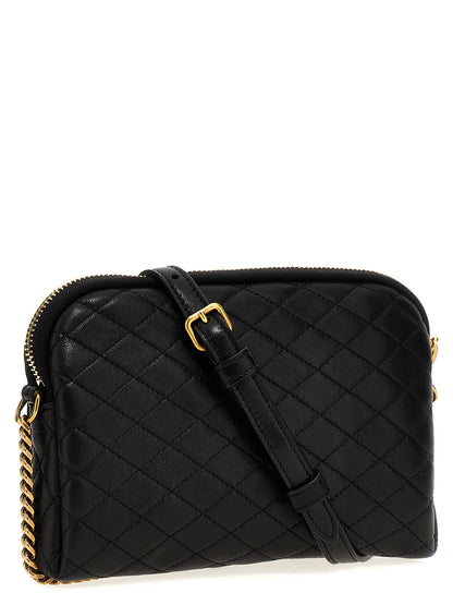 Sac Bandoulière Saint Laurent Gaby En Cuir D'agneau Noir